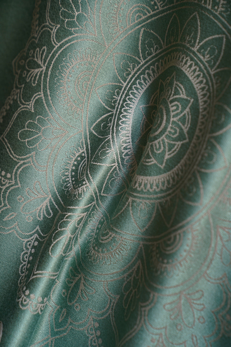 Переноска для ребенка Коврики Онбу Мандала Шалфей