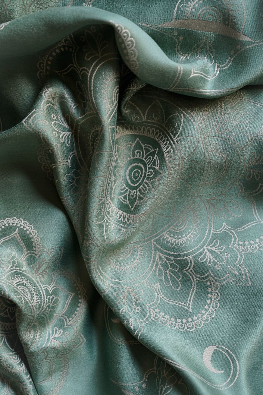 Переноска для ребенка Коврики Онбу Мандала Шалфей