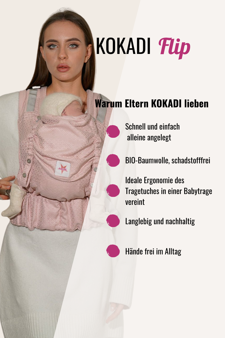 Детский перевозчик переворачивается Heart2Heart Rosé