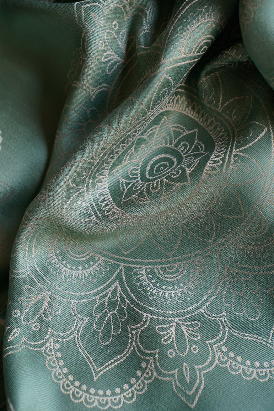 Переноска для ребенка Онбу Мандала оливково-бежевый