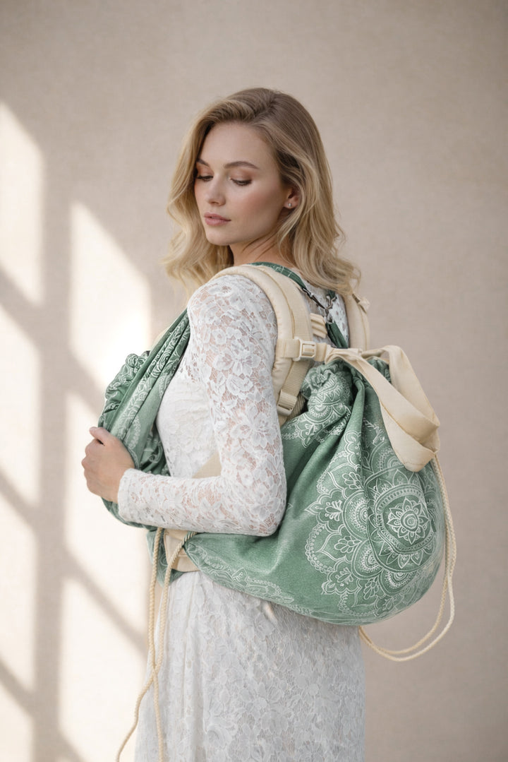 Mommy Bag Mandala оливково-бежевый