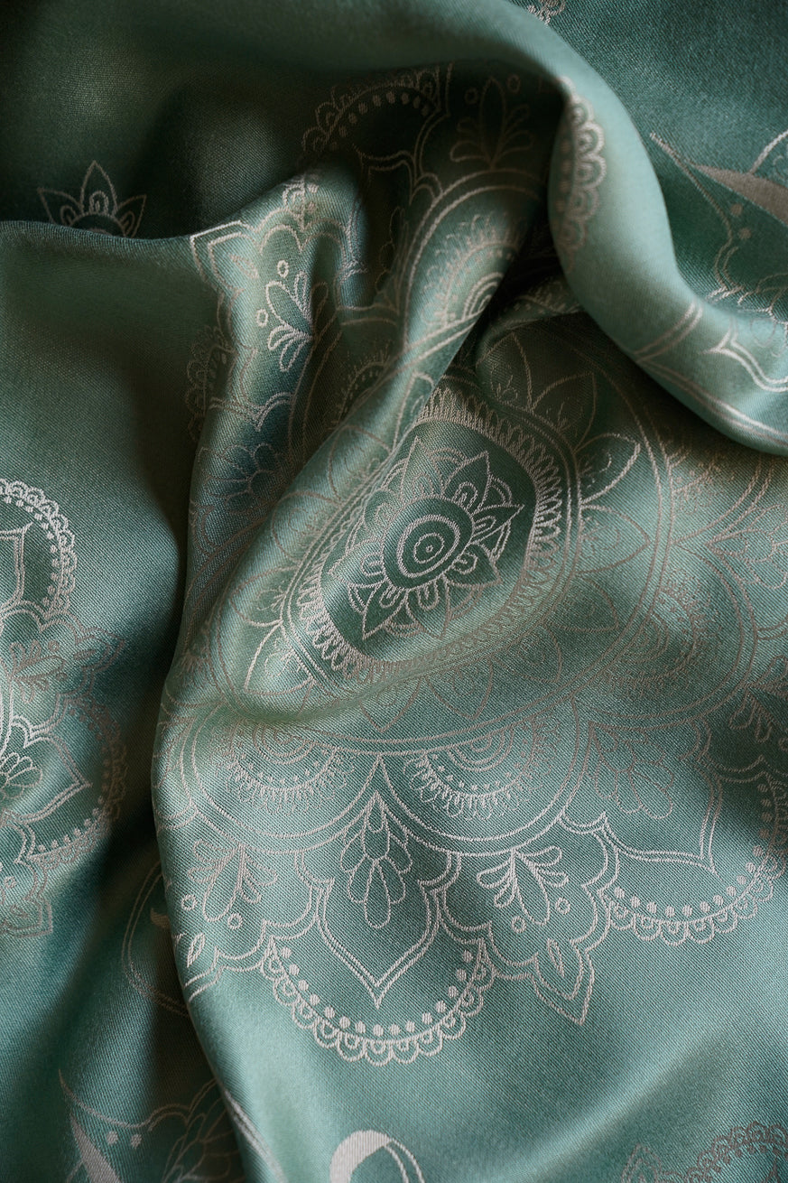 Переноска для ребенка Коврики Онбу Мандала Шалфей