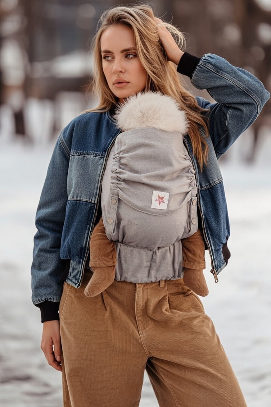 Детский перевозчик переворачивается просто камень