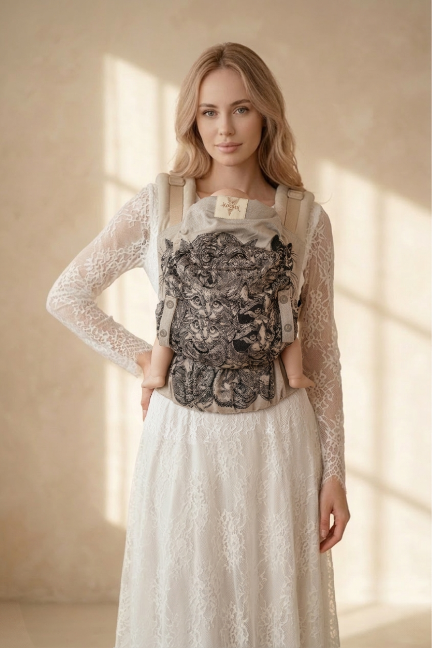 Переноска для ребенка Flip X Pro Кошки