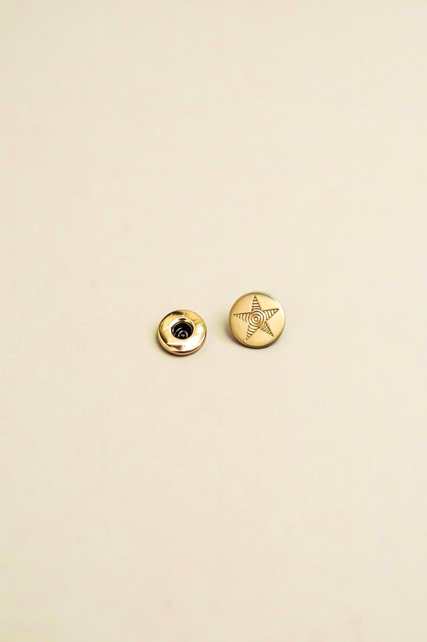 Кнопка пинты набор золота (женская)