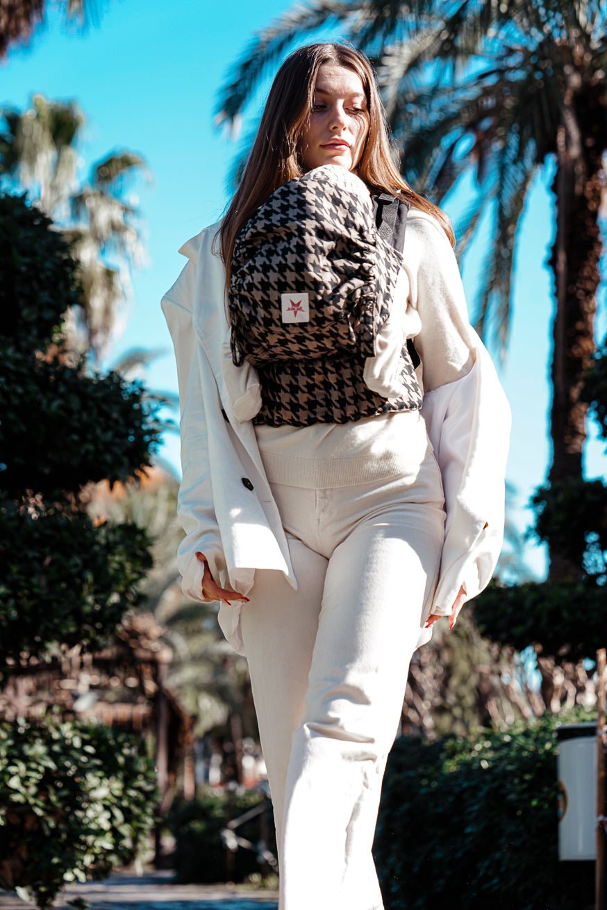 Babytrage Flip Houndstooth Maxim - KOKADI