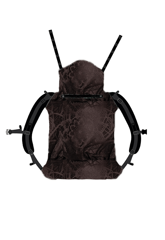 Переноска для ребенка Онбу Лиления Блэк Бьюти - KOKADI