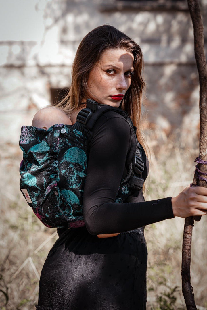 Переноска для ребенка Онбу Страшные Черепа - KOKADI