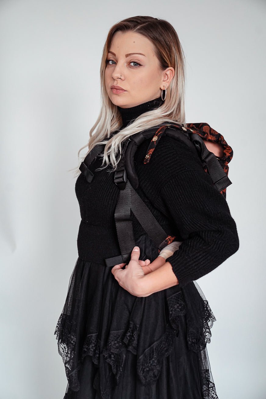 Переноска для ребенка Онбу Черепа x Флориан - KOKADI