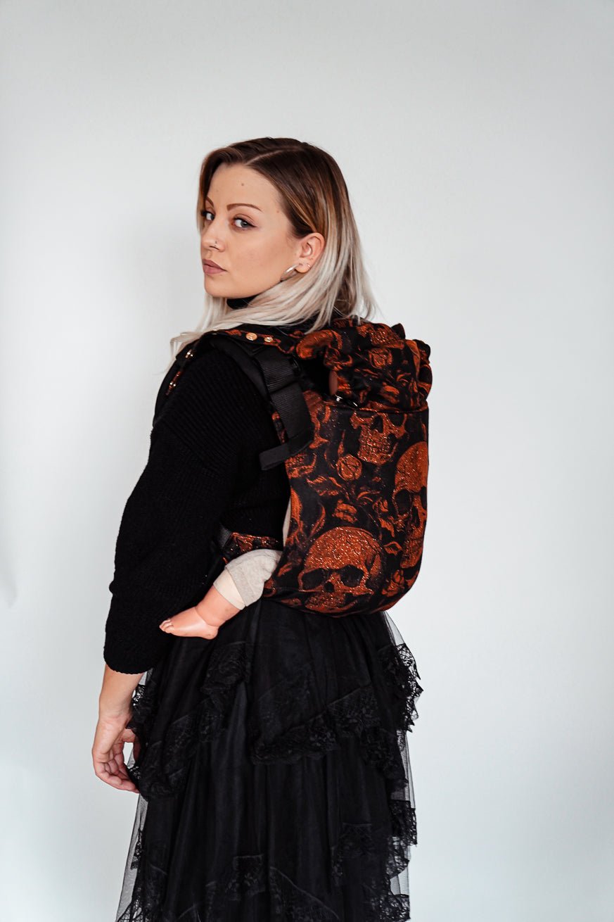 Переноска для ребенка Онбу Черепа x Флориан - KOKADI