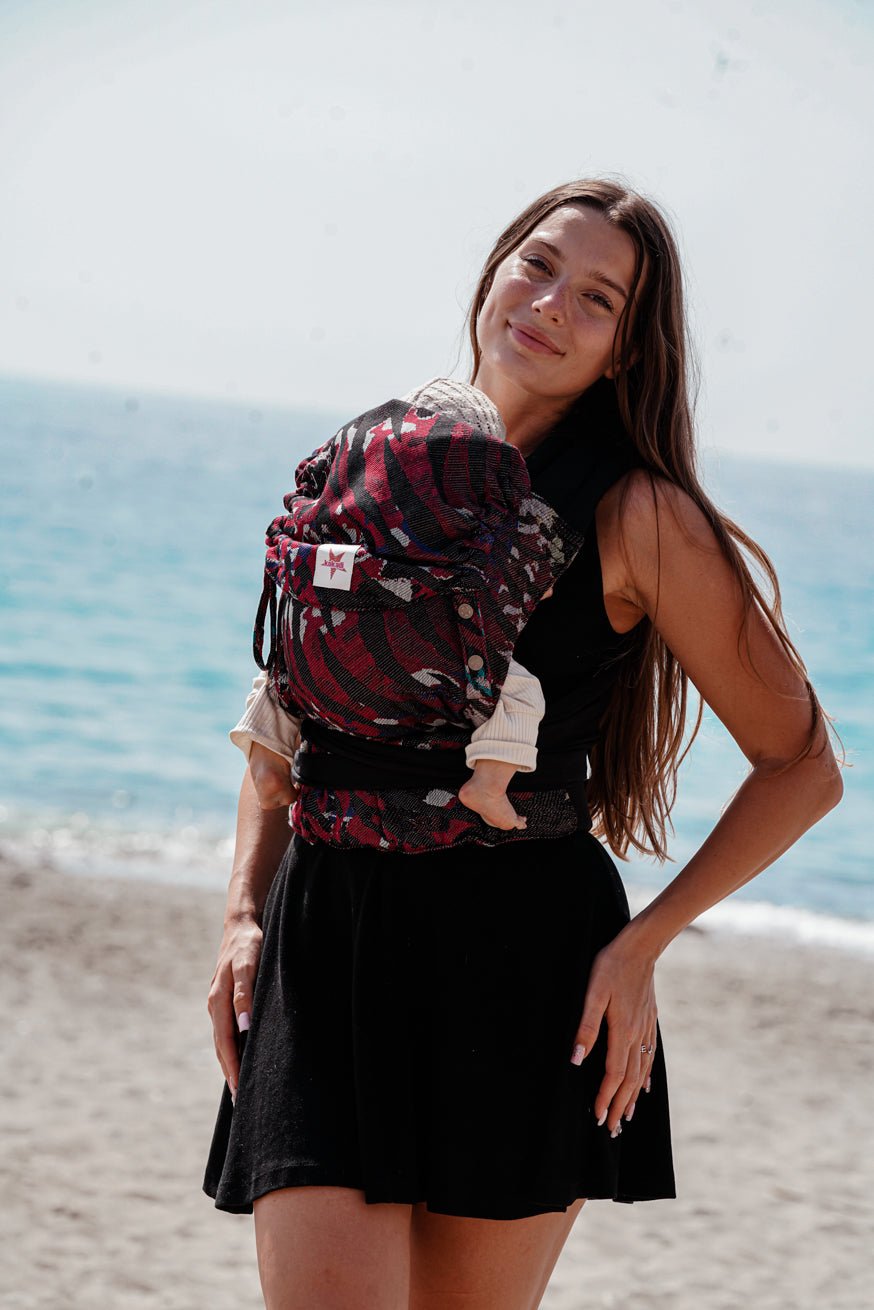 Переноска для ребенка ТайТай Джунглефари Яркий - KOKADI