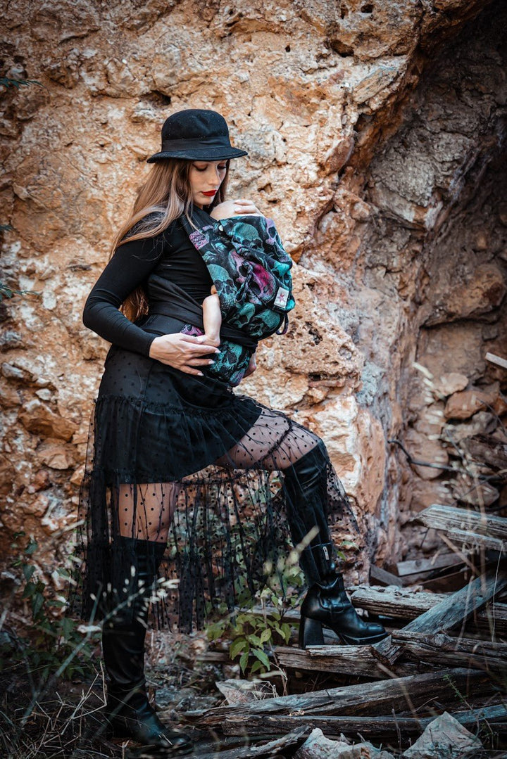 Переноска для ребенка Тай Тай Страшные Черепа - KOKADI