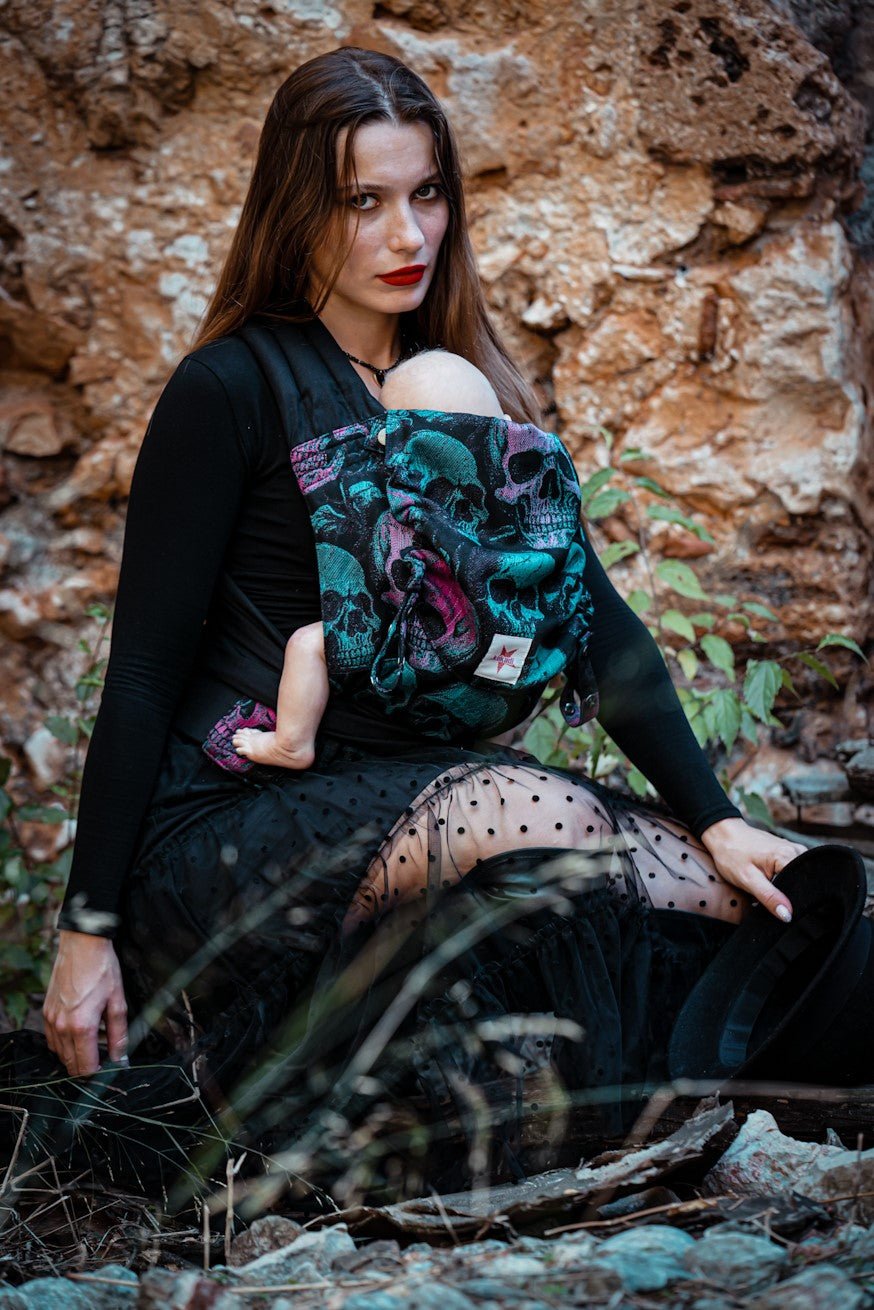 Переноска для ребенка Тай Тай Страшные Черепа - KOKADI