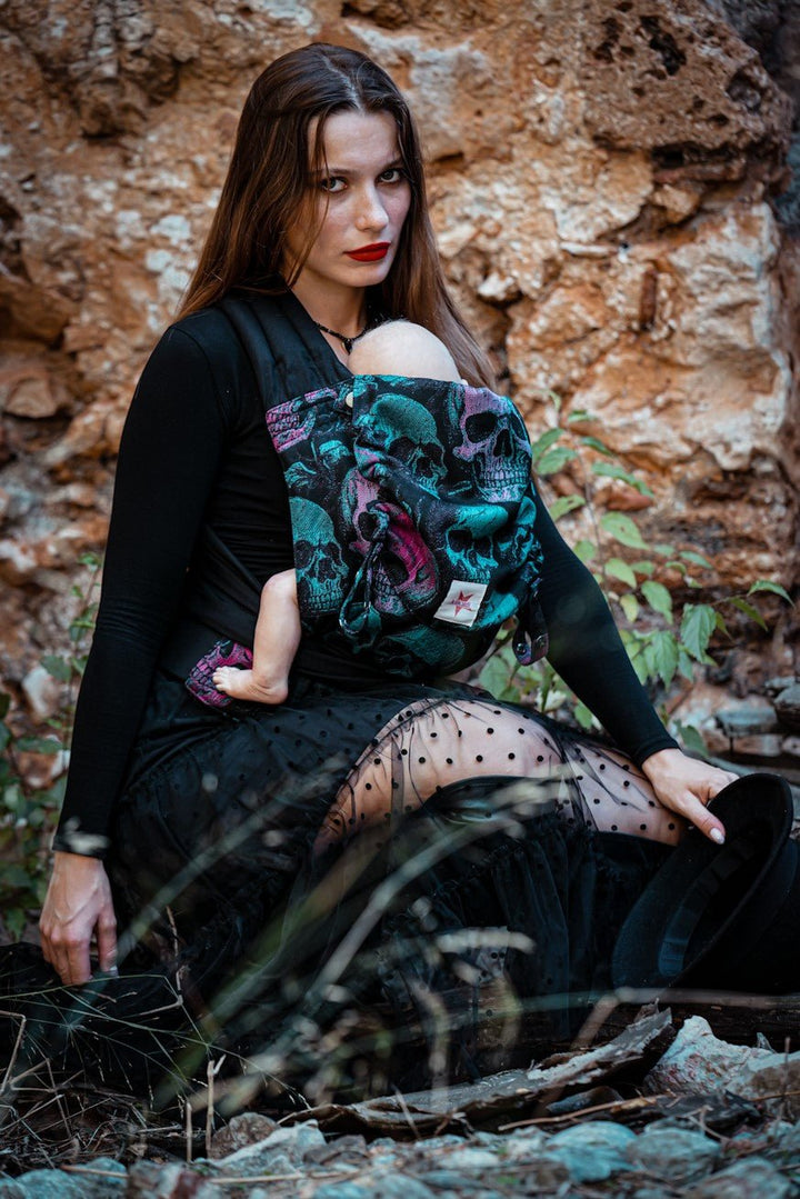 Переноска для ребенка Тай Тай Страшные Черепа - KOKADI