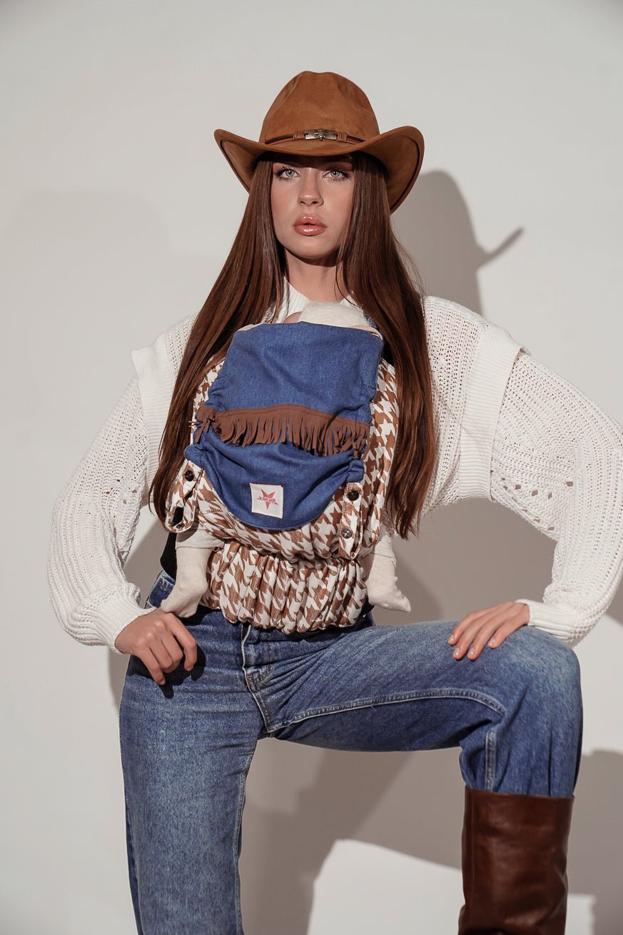 Переноска для ребенка ТайТай Дикий Запад Маккиато - KOKADI