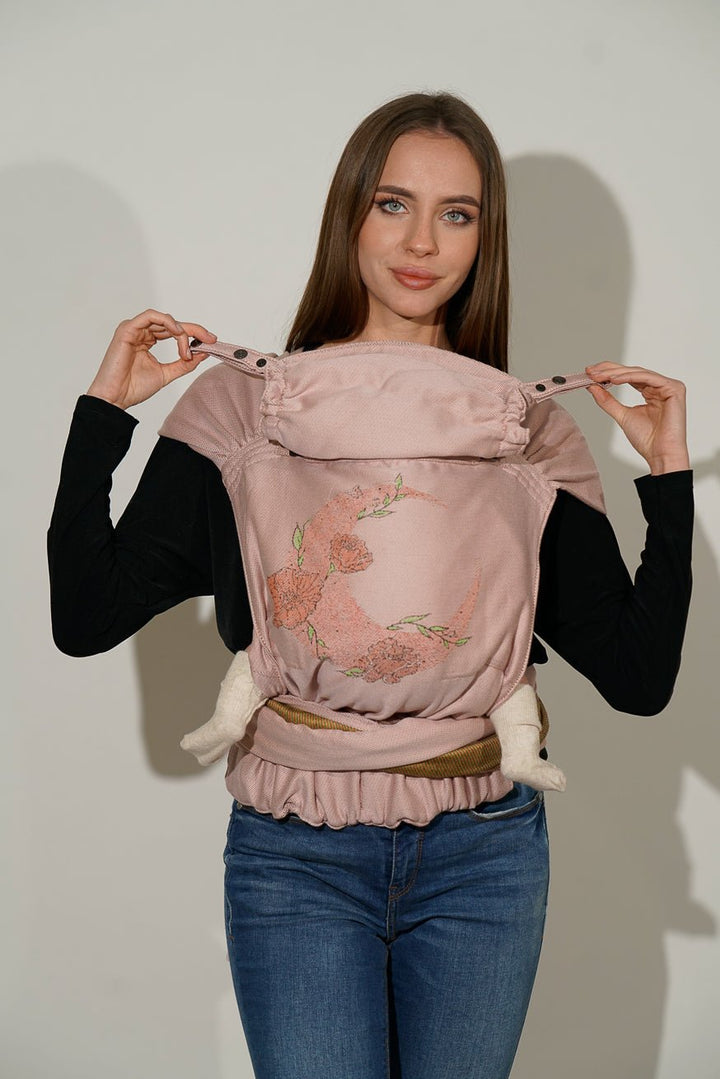 Переноска для ребенка WrapStar Fleur de Luna - KOKADI