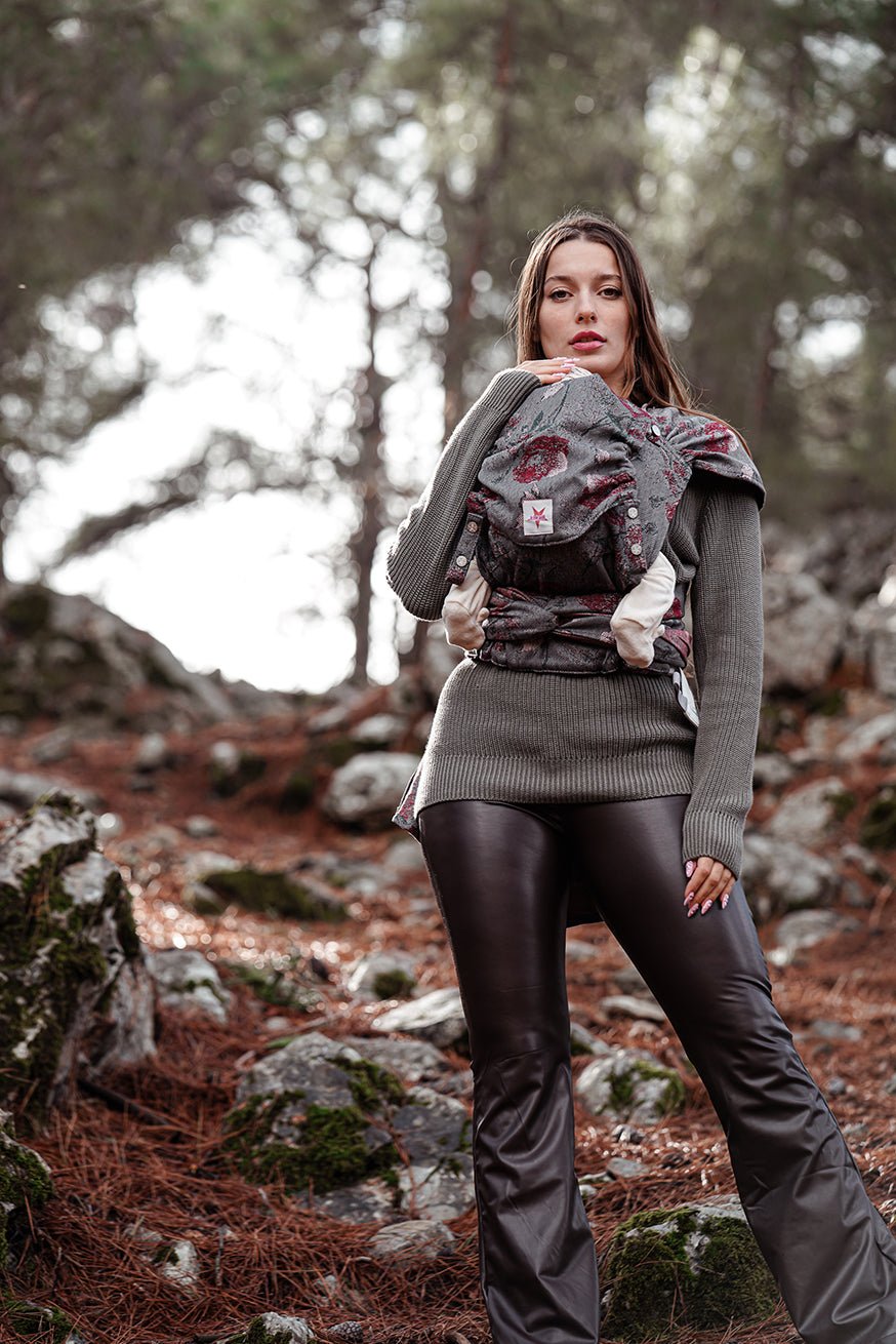 Переноска для ребенка WrapStar Маковые Души - KOKADI