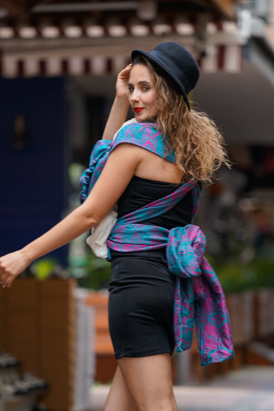 Babytrage WrapStar Snake Stella - KOKADI