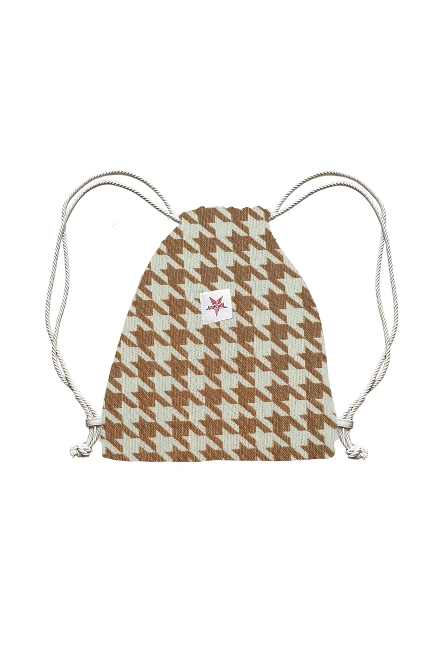 Hipsterbag Houndstooth Latte Macchiato - KOKADI