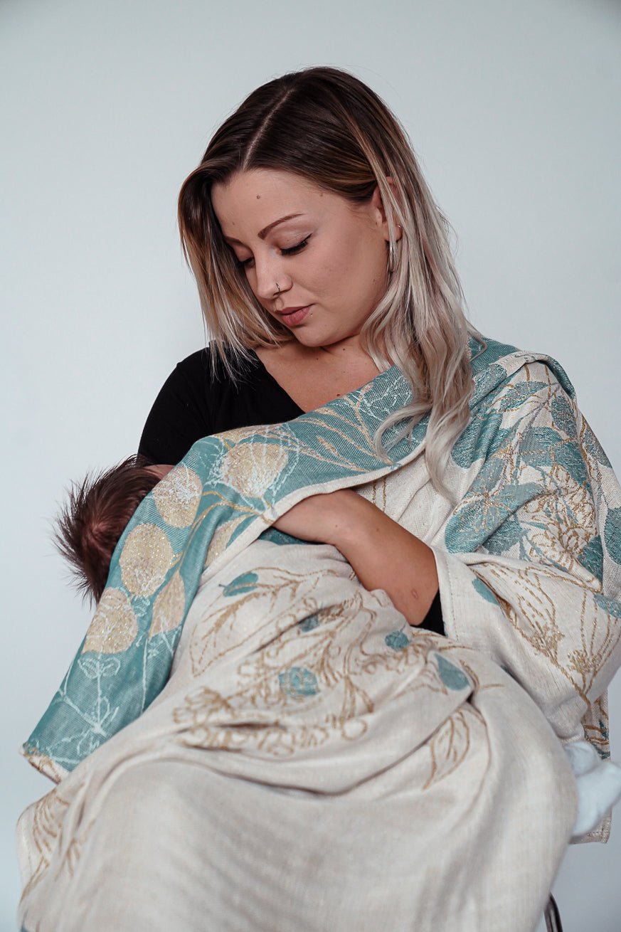 Kuscheltuch Golden Eucalyptus - KOKADI