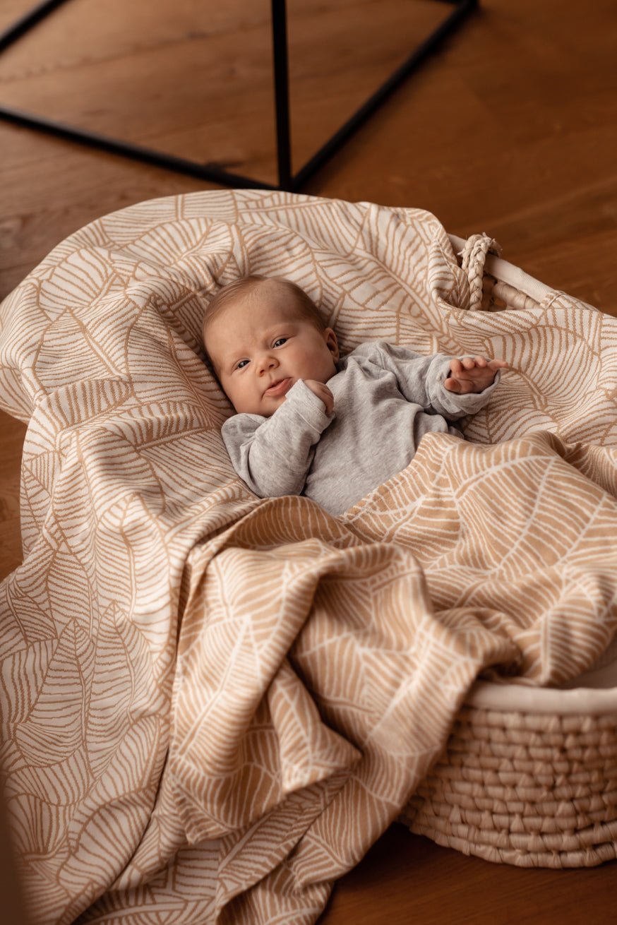 Мягкий плед Золотые Листья - KOKADI