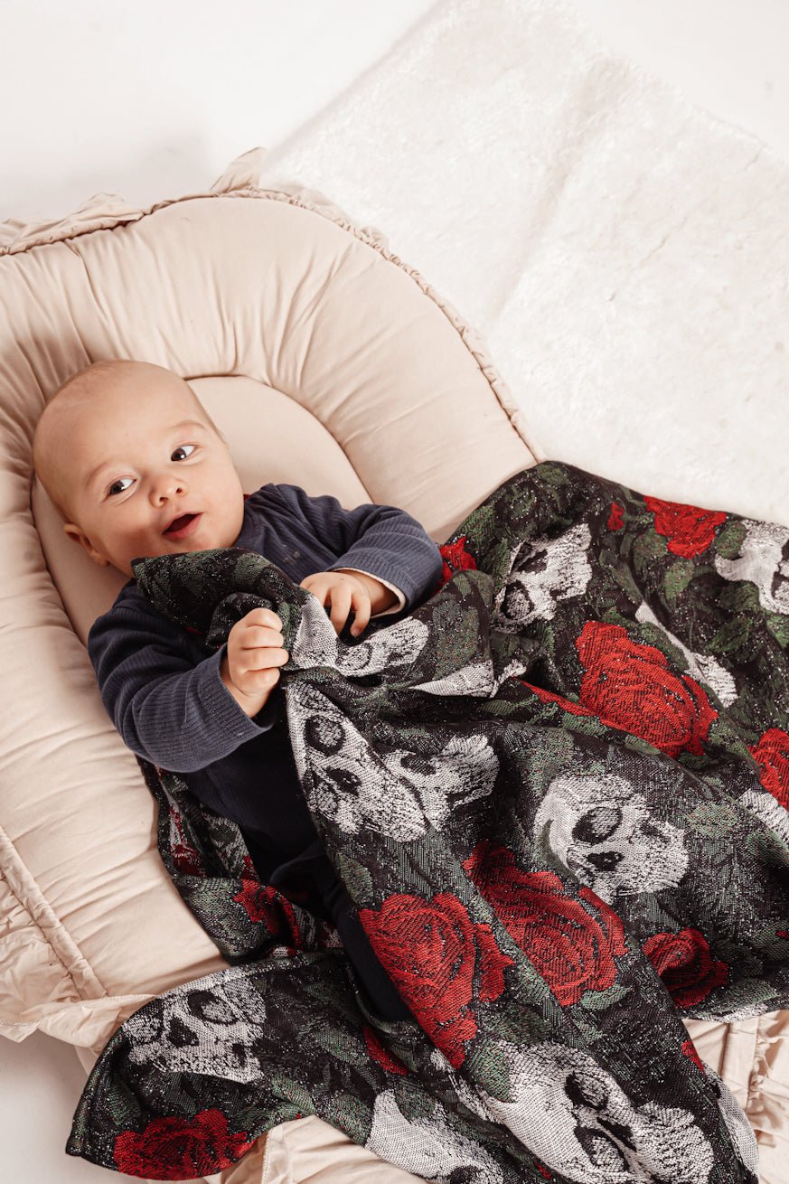 Мягкое одеяло Skulls'n'Roses - KOKADI