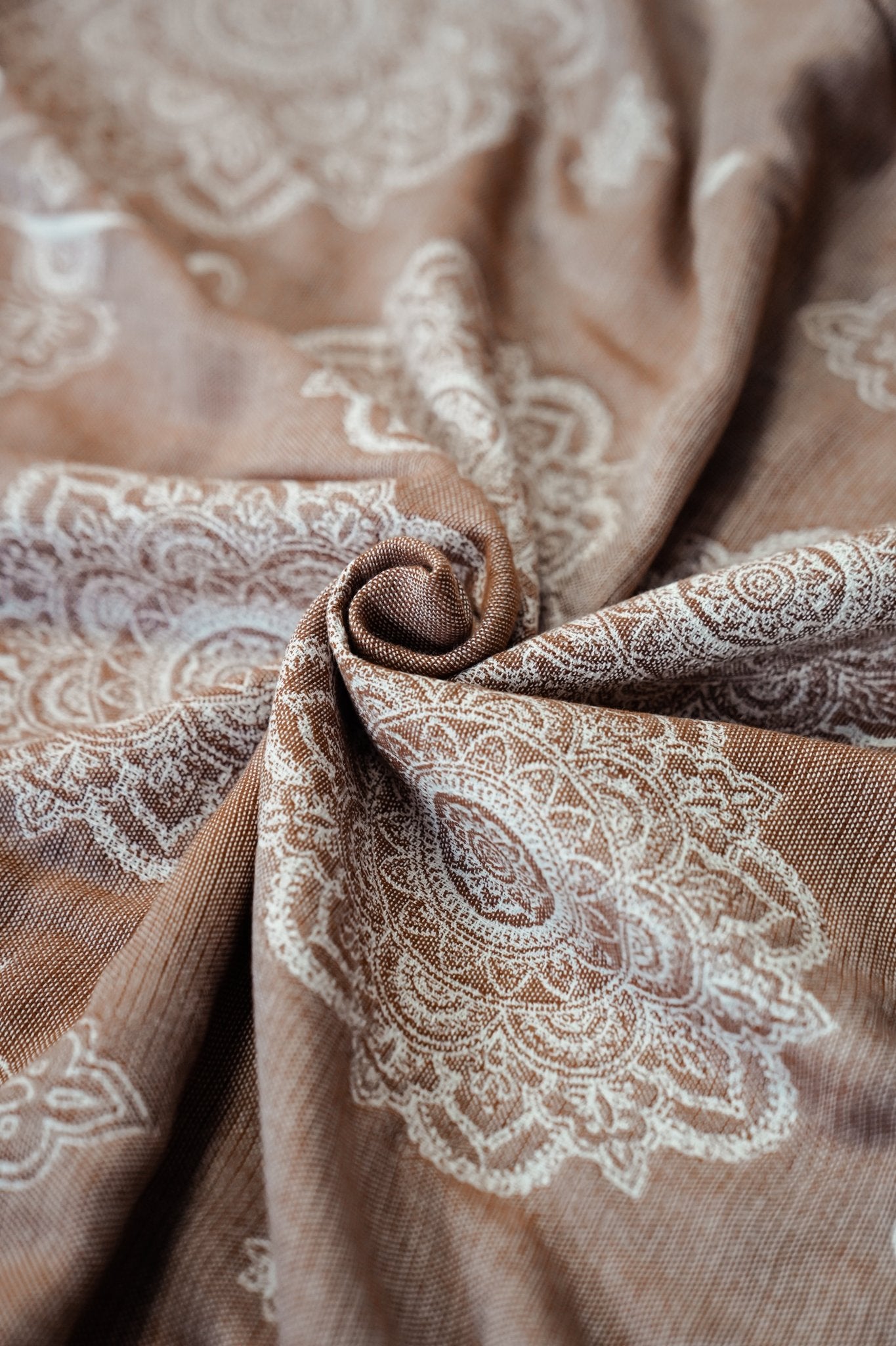 Одеяло Mama Mandala Latte Macchiato - KOKADI