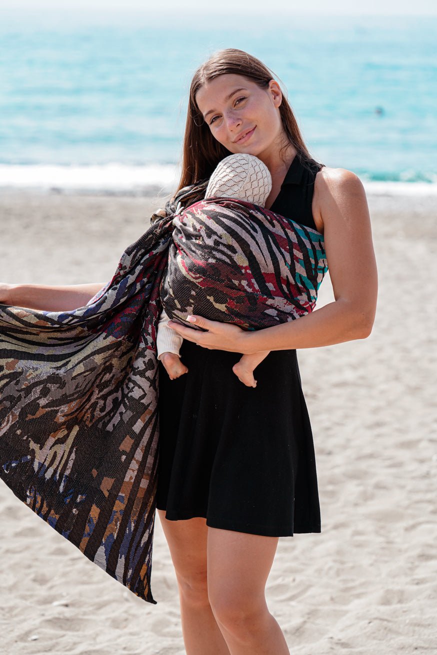 детский слинг Джунглефари Яркий - KOKADI