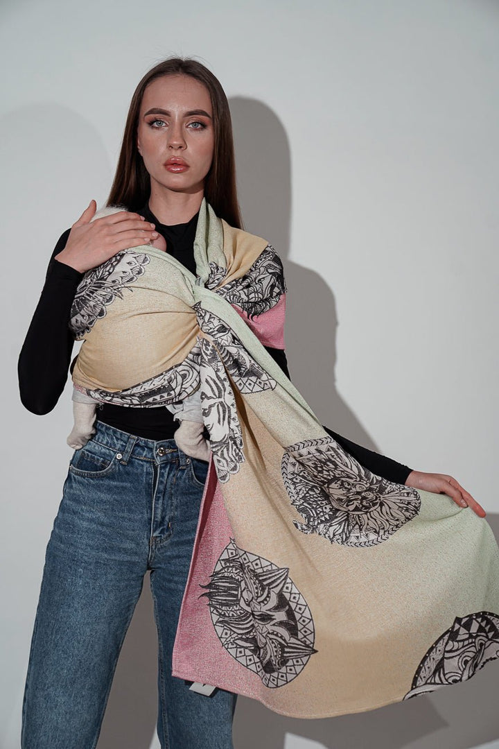 детский слинг Дикая мандала - KOKADI