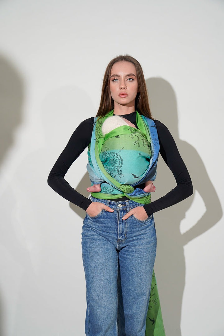 детский слинг Поймай меня, Саймон - KOKADI