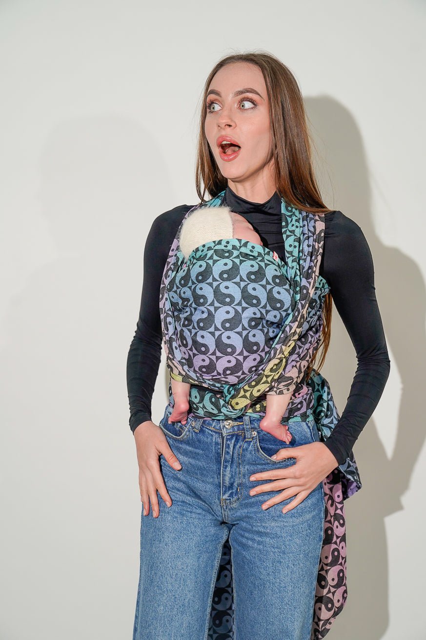 детский слинг Вики любит баланс - KOKADI