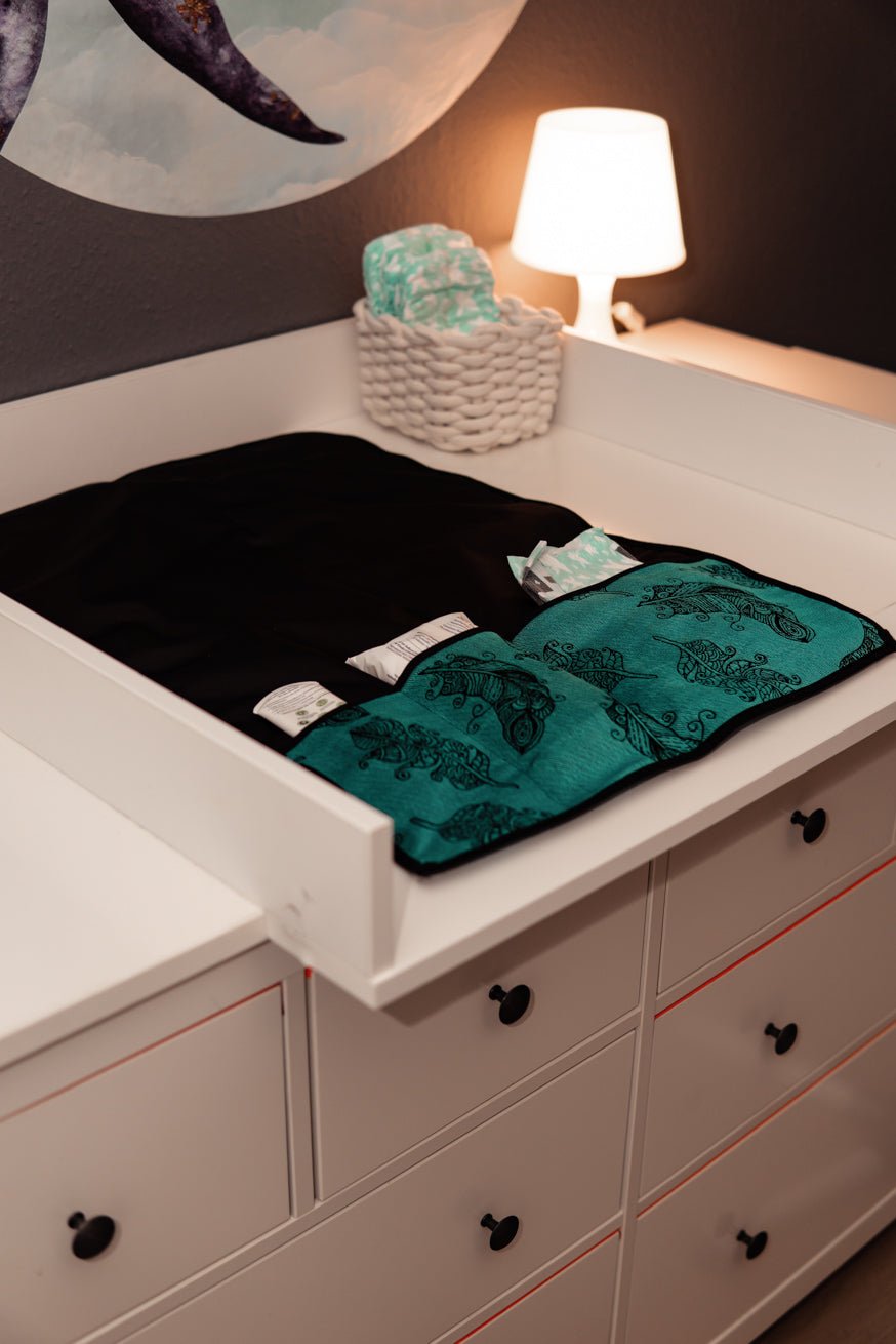 Wickelunterlage Mandala Federn Alexander - KOKADI