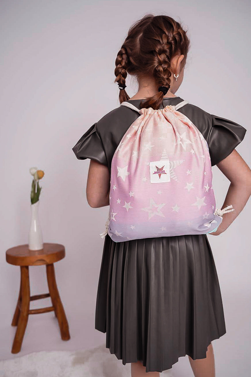 Mini -Hipsstersbagbag Marie Stars Glitzer