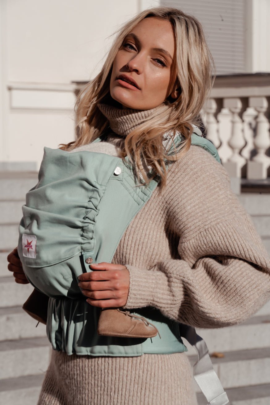 Переноска для ребенка Флип Просто Мята - KOKADI