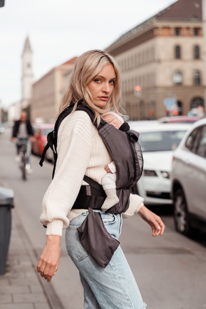 Переноска для ребенка Flip Performance Air Just Mr. Grey — KOKADI