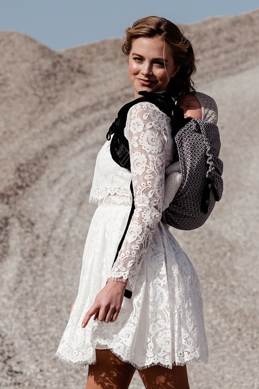 Переноска для ребенка Сердце Онбу2Камень Сердца - KOKADI