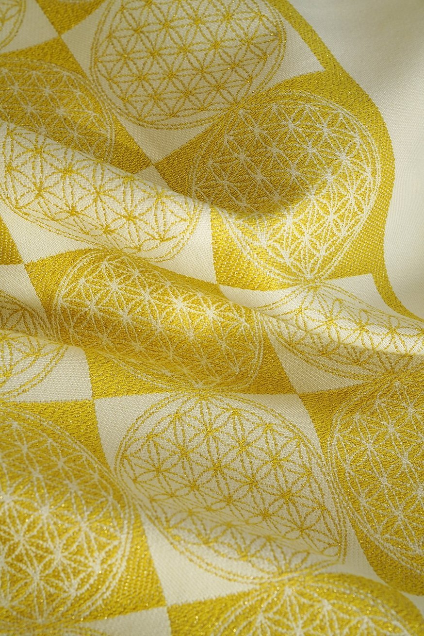 KOKADI Переноска для ребенка ТайТай Цветок Жизни золото