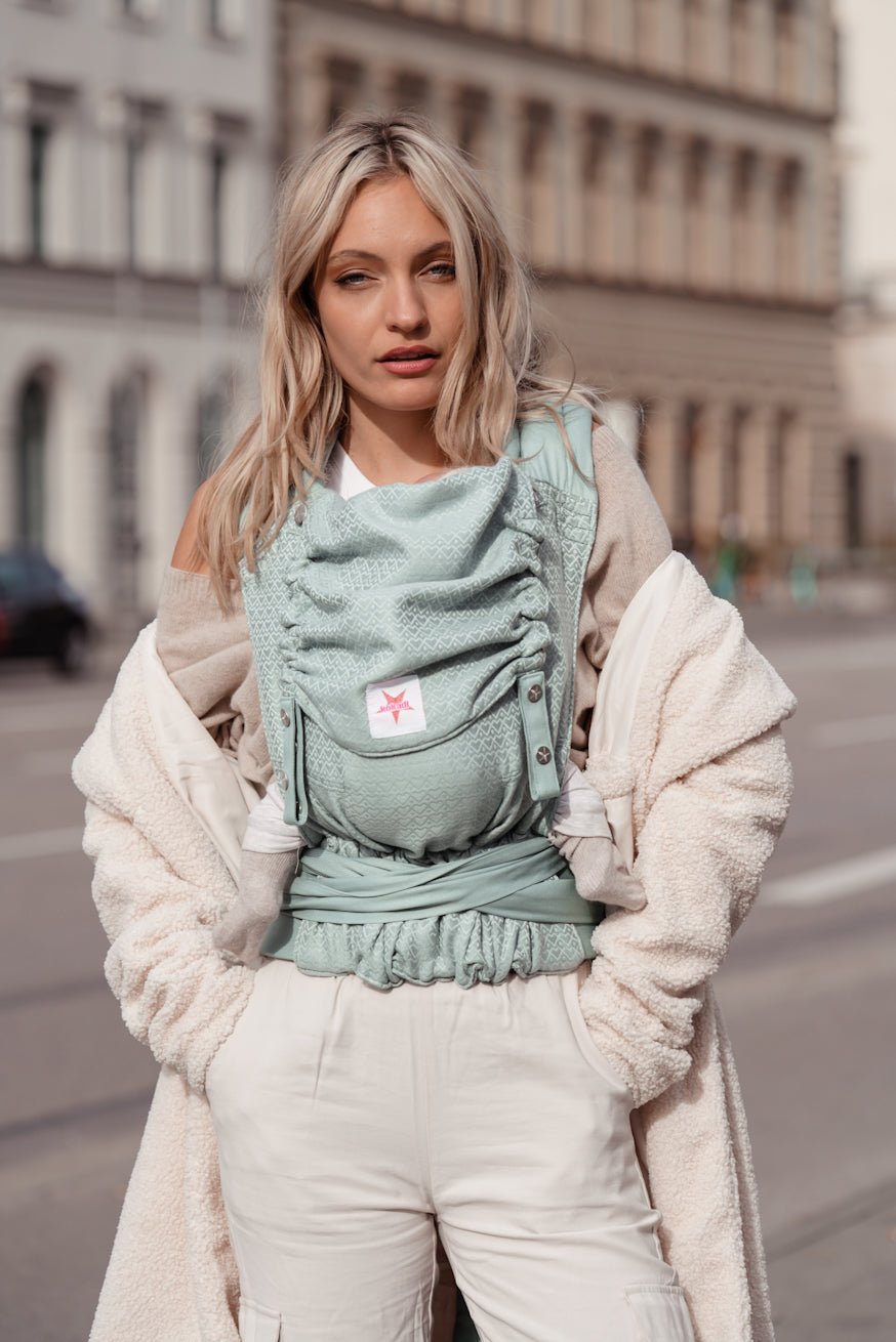 Переноска для ребенка ТайТай Heart2Heart Мята - KOKADI