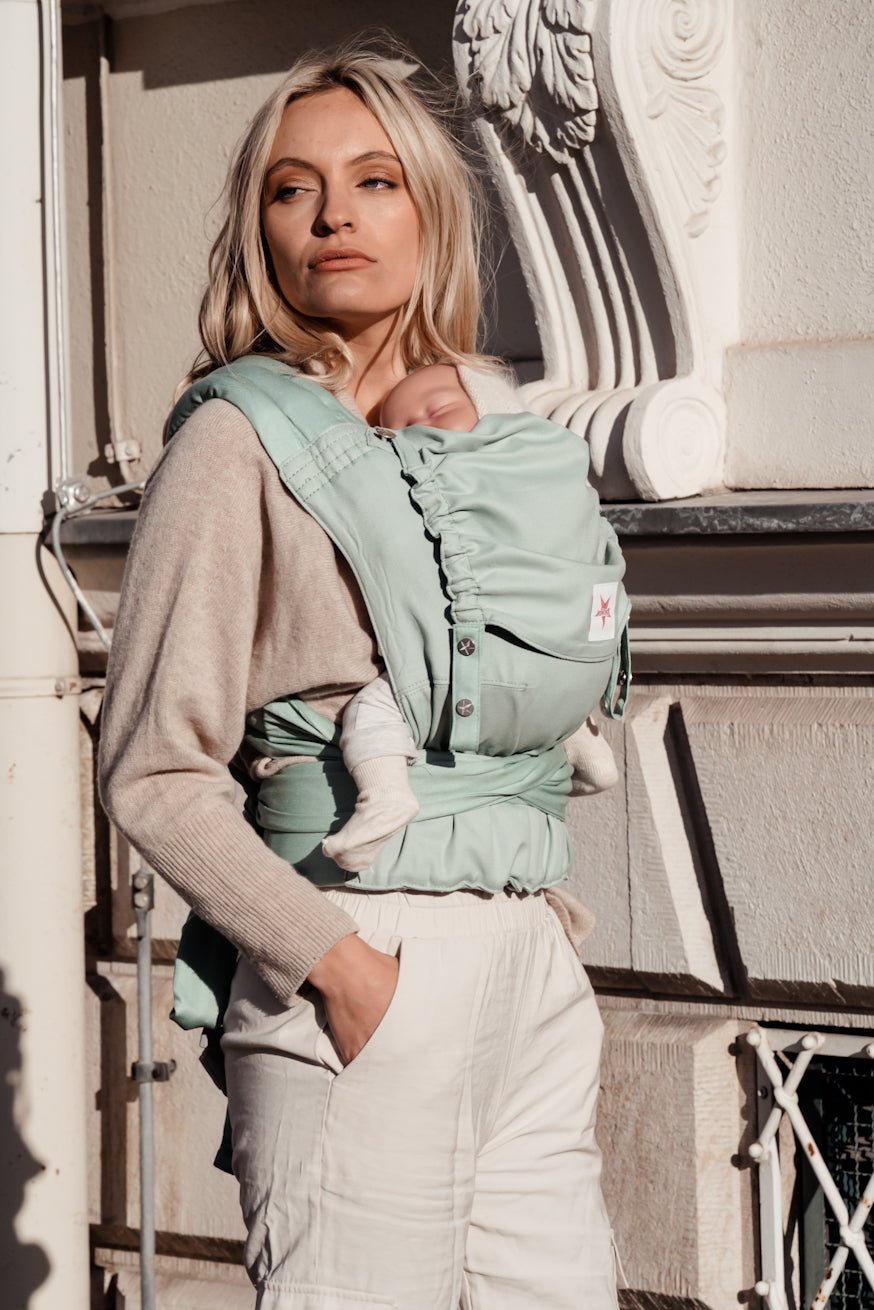 Переноска для ребенка ТайТай Просто Мята - KOKADI