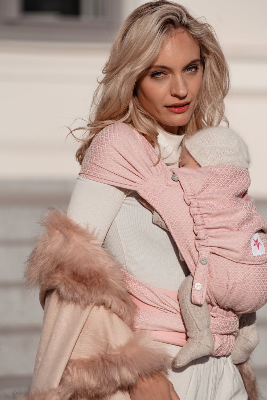 Babytrage WrapStar Heart2Heart Rosé - KOKADI