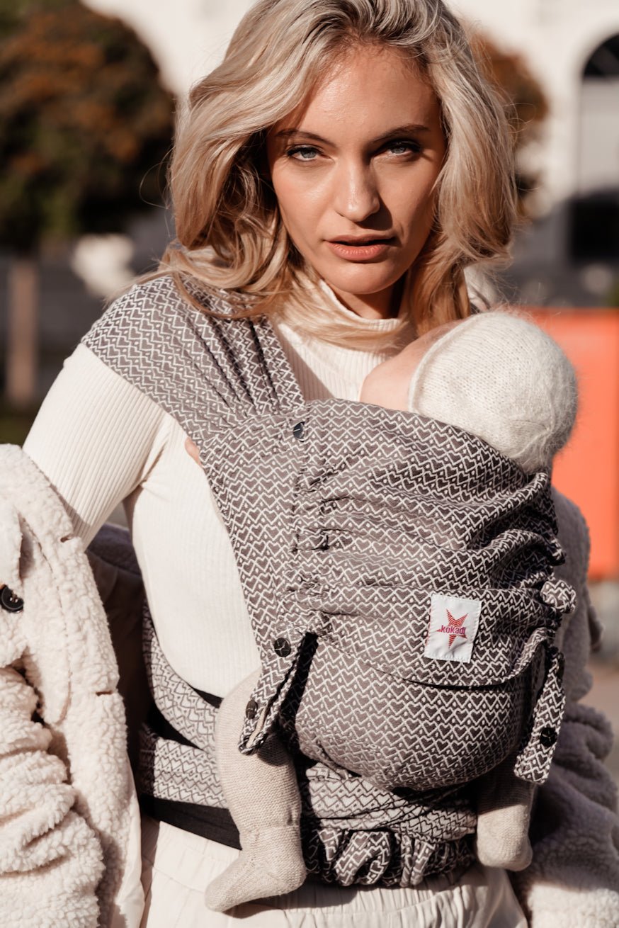 Переноска для ребенка ОберткаЗвездное Сердце2Камень Сердца - KOKADI
