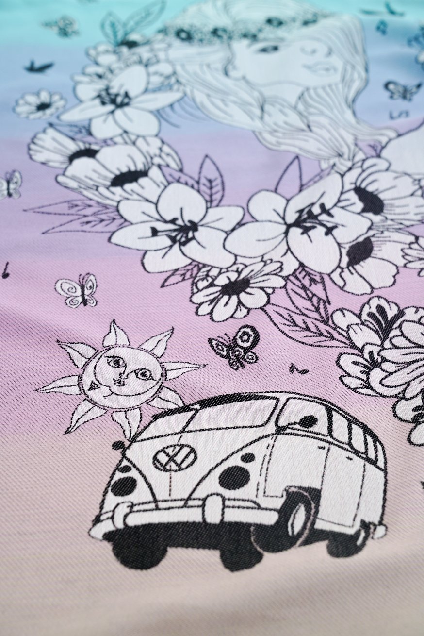 KOKADI Переноска для ребенка WrapStar Хиппи Мари