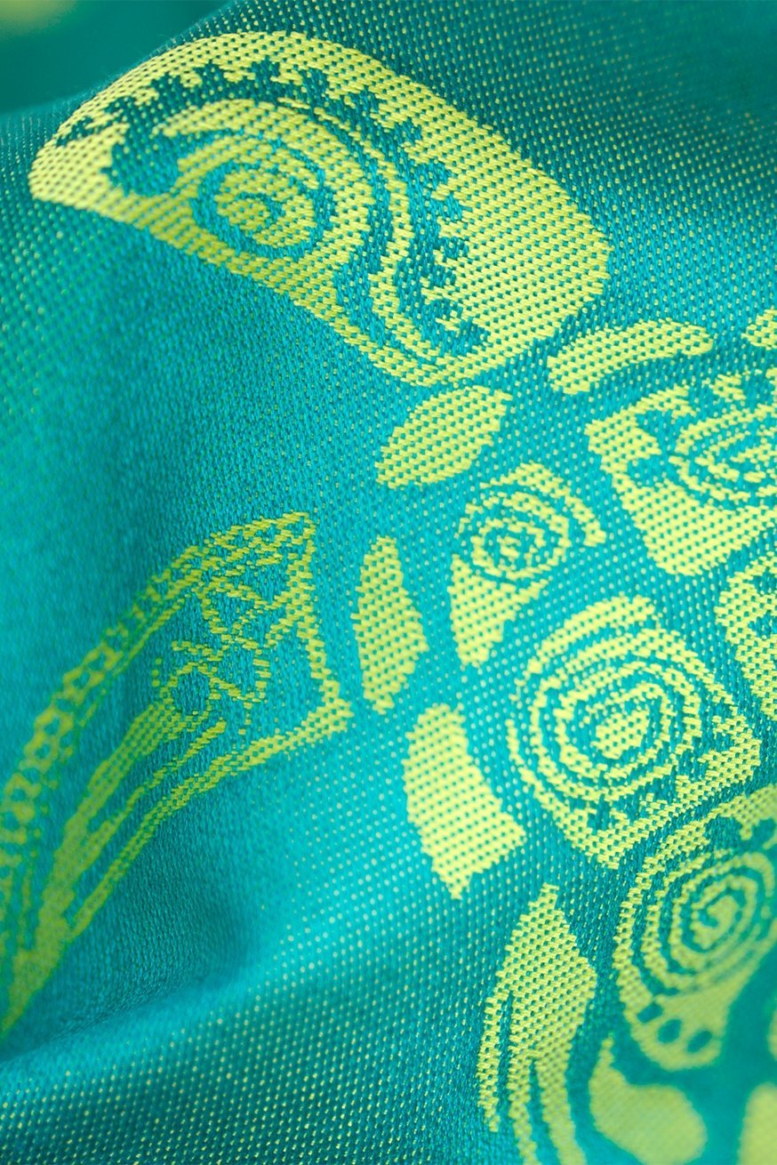 BabyTrage WrapStar Tosbik Jade angora - KOKADI