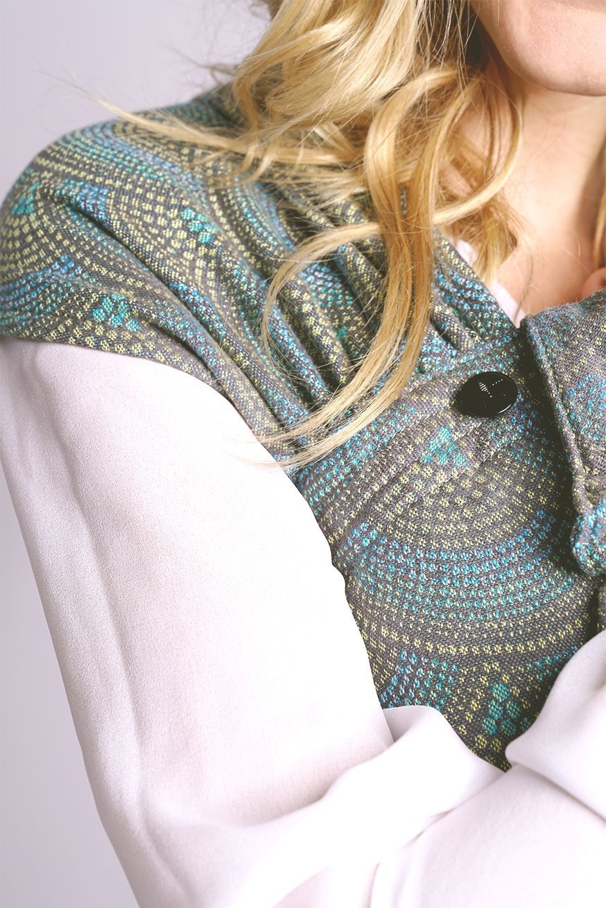 Переноска для ребенка Обертывание Ариэль Пикок - KOKADI