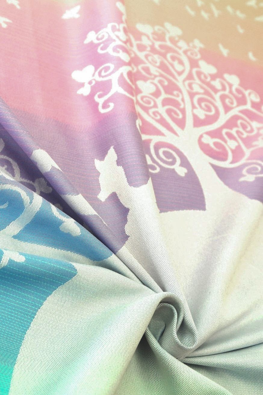 Переноска для ребенка Обертывание Мари в стране чудес SilverLine - KOKADI