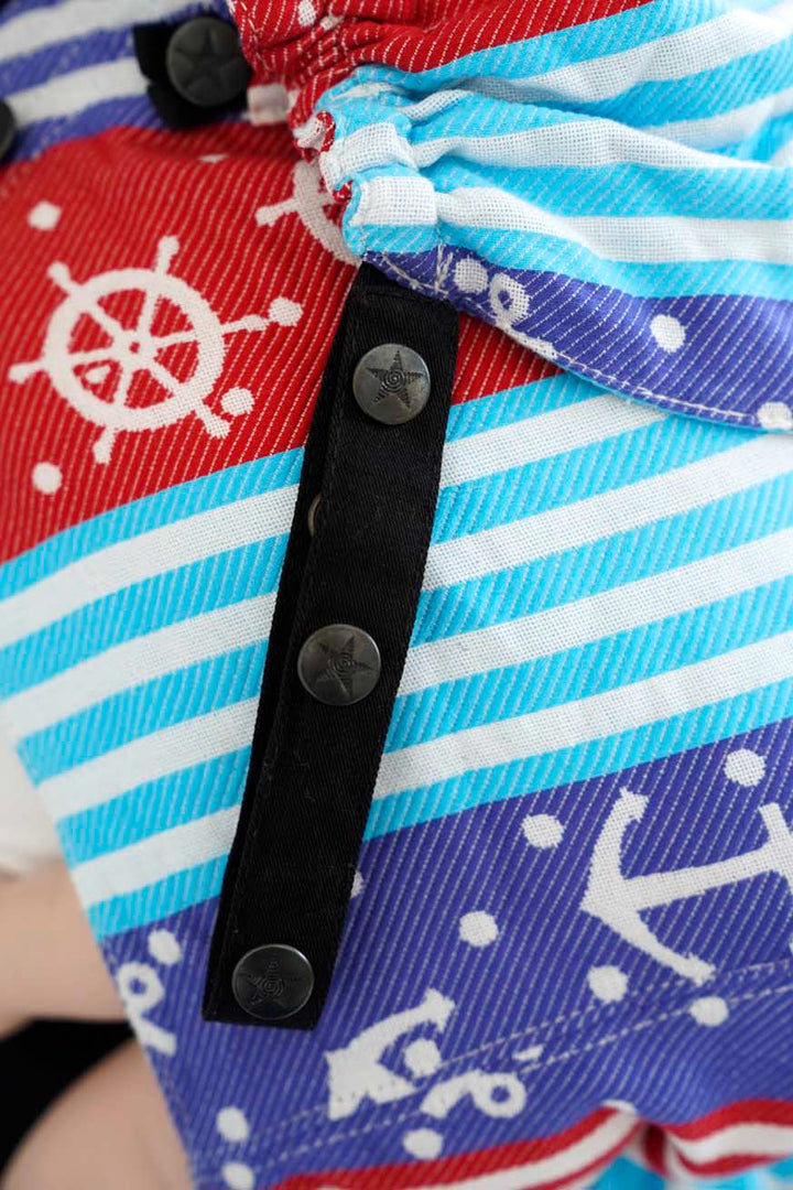 Кнопка женская черная (старая) - KOKADI