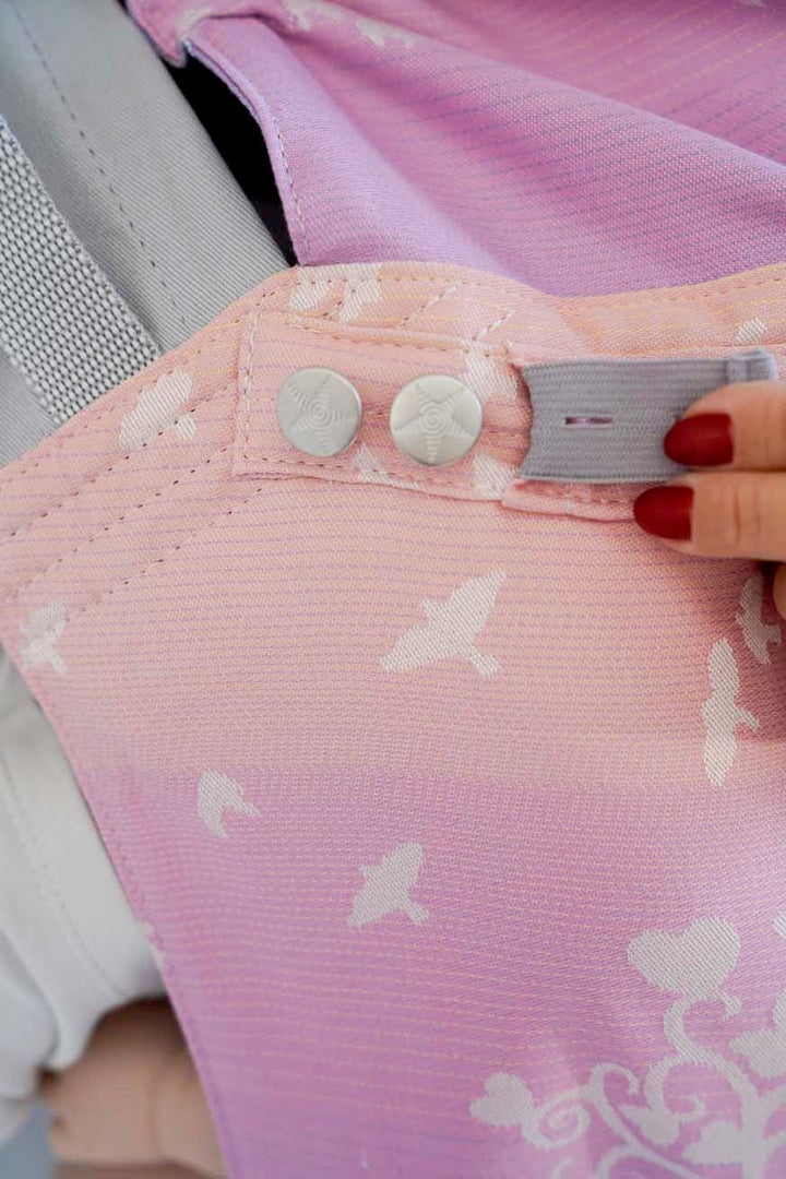 Джинсовая пуговица серебро - KOKADI