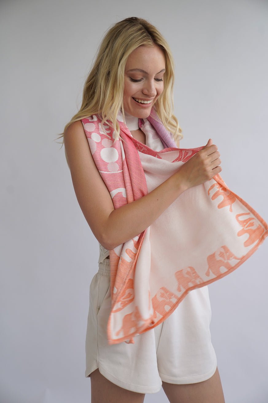 Мягкий плед Elephant Parade Ella - KOKADI