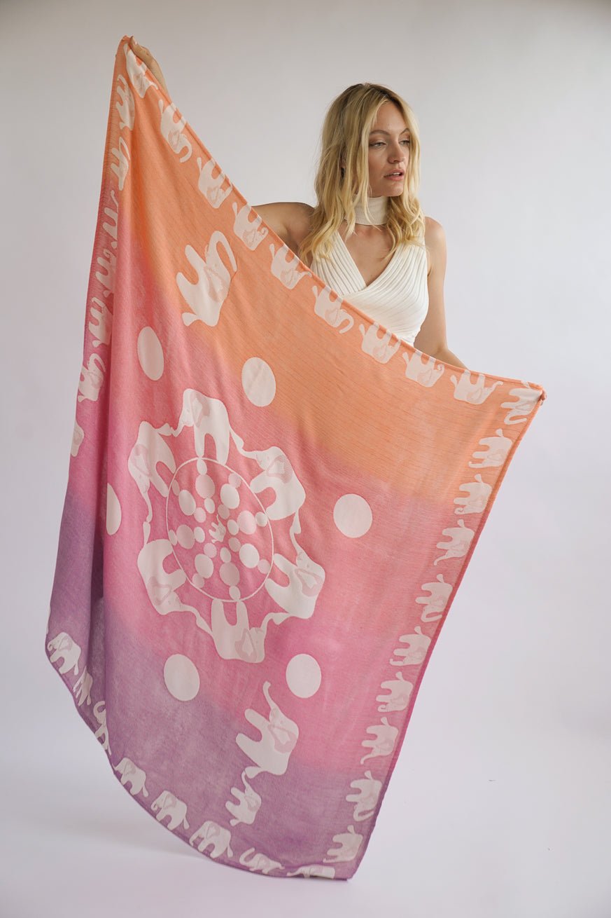 Мягкий плед Elephant Parade Ella - KOKADI