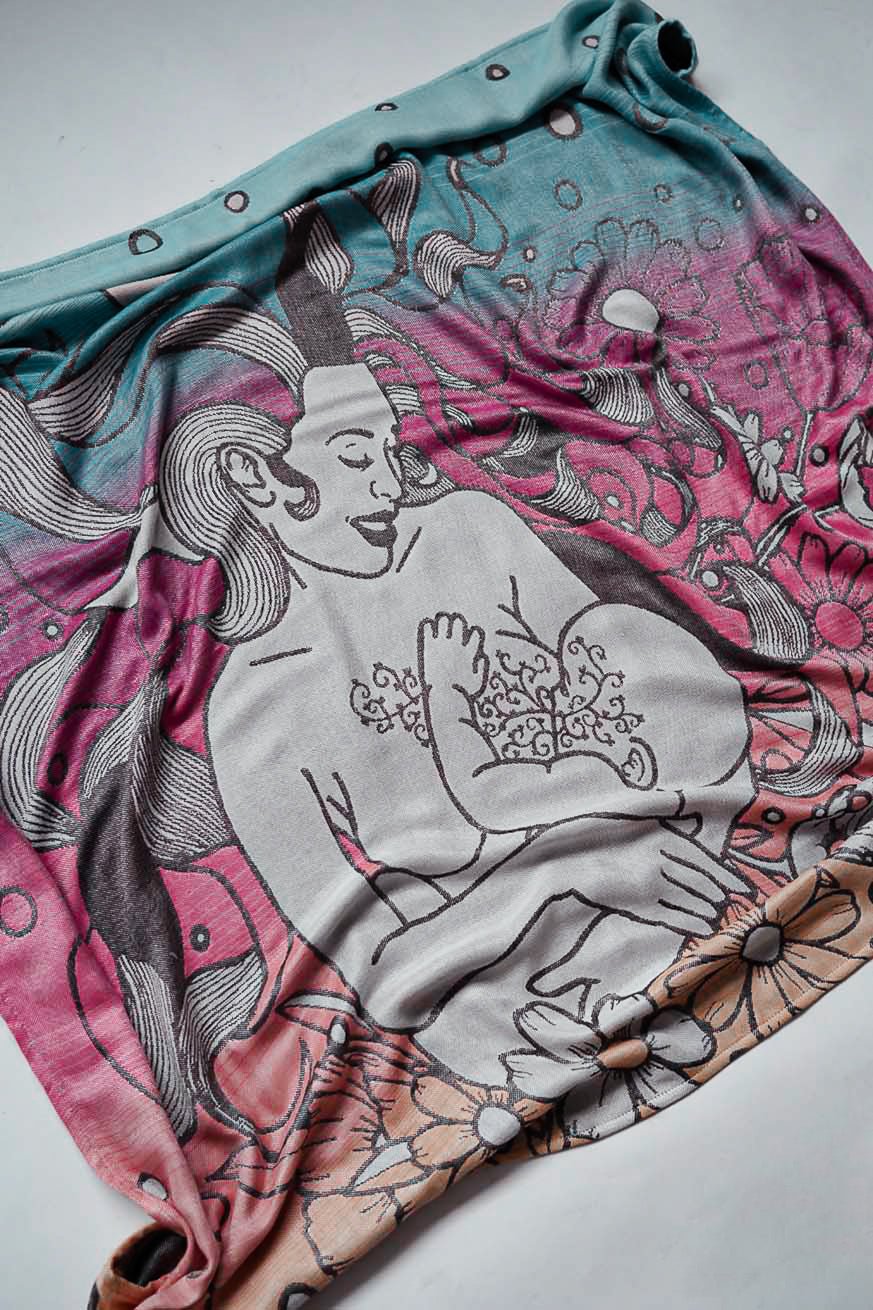 Мягкий плед Гайя Ханна - KOKADI